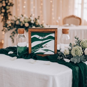 Esküvői Homokceremónia Szett � Minimal, Esküvő, Emlék & Ajándék, Nászajándék, Ceremónia szett, Famegmunkálás, MESKA