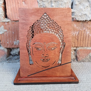 Buddha füstölőtartó, Otthon & Életmód, Dekoráció, Spiritualitás, Füstölő és füstölőtartó, Famegmunkálás, MESKA