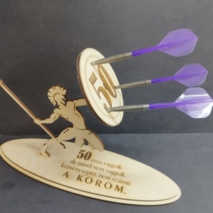 Darts nyíl tartó spártai katona - játék & sport - sport és kikapcsolódás - más játékok, sportok - Meska.hu