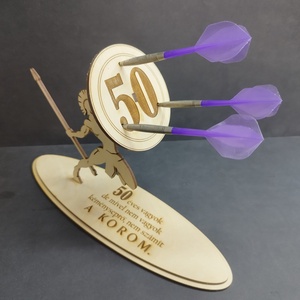 Darts nyíl tartó spártai katona - Meska.hu