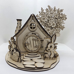 Nyusziház mécsestartó, Otthon & Életmód, Gyertya, illat, aroma, Mécses és mécsestartó, Famegmunkálás, MESKA