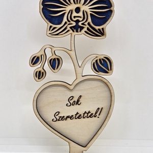 Örökvirág - otthon & életmód - virágdekoráció - virágdíszek - lézervágott virágdíszek - Meska.hu