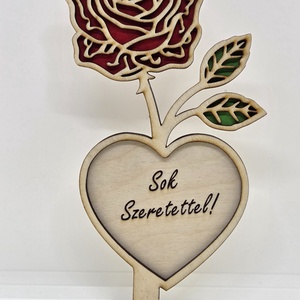 Örökvirág - otthon & életmód - virágdekoráció - virágdíszek - lézervágott virágdíszek - Meska.hu