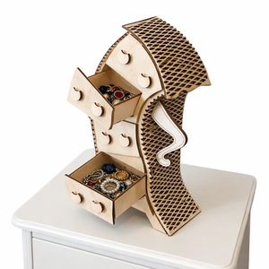 Ékszertartó szekrényke - ékszer - ékszertartó - ékszertartó állvány - Meska.hu