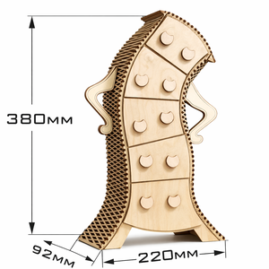 Ékszertartó szekrényke - ékszer - ékszertartó - ékszertartó állvány - Meska.hu