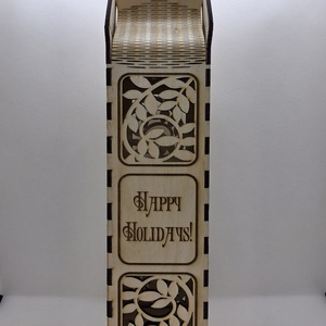 Bortartó díszdoboz, Otthon & Életmód, Dekoráció, Asztal és polc dekoráció, Díszdoboz, Famegmunkálás, MESKA