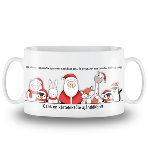 Egyedi bögrék Karácsonyra, Mikulásra CSAK FELNŐTTEKNEK! 18+ Válassz a 4-féle grafika közül!, Otthon & Életmód, Konyhafelszerelés, tálalás, Tálalás, Bögre & Csésze, Fotó, grafika, rajz, illusztráció, MESKA