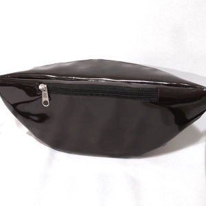 Padlizsán lila designer övtáska - táska & tok - övtáska - Meska.hu