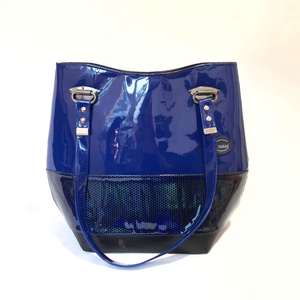 Női királykék hologramos válltáska - vízlepergető - táska & tok - kézitáska & válltáska - válltáska - Meska.hu