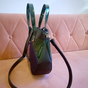 Designer kézi - és válltáska - sötétkék sötétzöld - táska & tok - kézitáska & válltáska - válltáska - Meska.hu