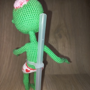 Zombie boy, horgolt figura, 27 cm - játék & sport - plüssállat & játékfigura - ember - Meska.hu