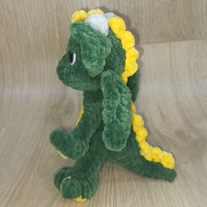 2024 a Sárkány éve, plüss horgolt figura, 17 cm - játék & sport - plüssállat & játékfigura - plüss mesefigurák - Meska.hu