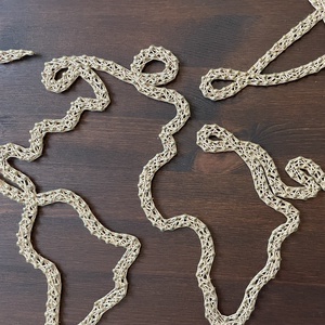 Világtérkép - kép string art technikával - otthon & életmód - dekoráció - fali és függő dekoráció - falra akasztható dekor - Meska.hu