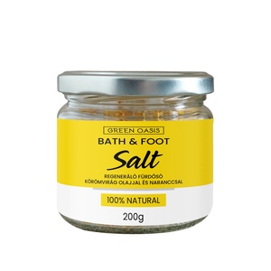 Regeneráló fürdősó � körömvirág olajjal és naranccsal - Meska.hu