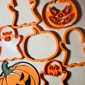 Linzer és sütikiszúró szett - otthon & életmód - dekoráció - halloween - halloweeni sütikiszúrók - Meska.hu