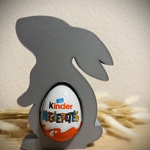 Kinder tojás tartó nyuszika , Kellékek & szerszámok, Dekorációs kellékek, Figurák, Mindenmás, MESKA