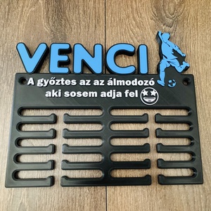 Egyedi Focis éremtartó ajándék - otthon & életmód - dekoráció - fali és függő dekoráció - éremtartó - Meska.hu