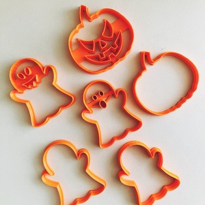 Linzer és sütikiszúró szett - Halloween  - otthon & életmód - dekoráció - halloween - halloweeni sütikiszúrók - Meska.hu