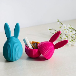 Nyuszi füles Kinder és ajándék tartó - Meska.hu