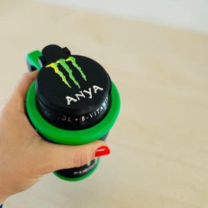 Monster energia ital szett - tartó, fedél, nyitó - otthon & életmód - konyhafelszerelés, tálalás - italos kellékek - kulacsok - Meska.hu