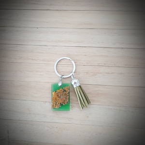 üveggyanta kulcstartó - táska & tok - kulcstartó & táskadísz - kulcstartó - Meska.hu