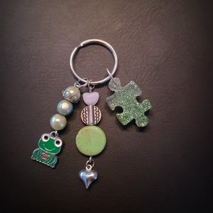 Békás kulcstartó - Meska.hu