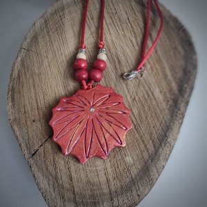 nyaklánc fa gyönyökkel, Ékszer, Nyaklánc, Hosszú nyaklánc, Ékszerkészítés, MESKA