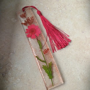 üveggyanta könyvjelző - könyv & zene - könyvjelző - Meska.hu