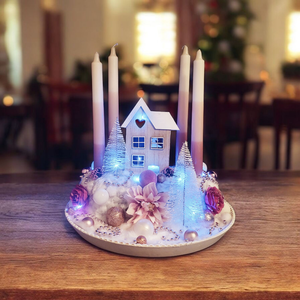 Adventi varázs az otthonodba  - karácsony - adventi díszek - adventi gyertyadíszek és koszorúdíszek - Meska.hu