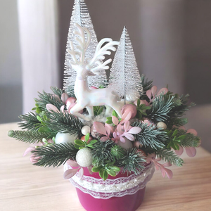 Mesevilág az Ünnepekre! - karácsony - adventi díszek - adventi gyertyadíszek és koszorúdíszek - Meska.hu