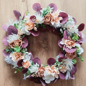 Vintage pasztell szerenád egy ajtódíszen ! - otthon & életmód - dekoráció - ajtó- és ablak dekoráció - ajtódísz & kopogtató - Meska.hu