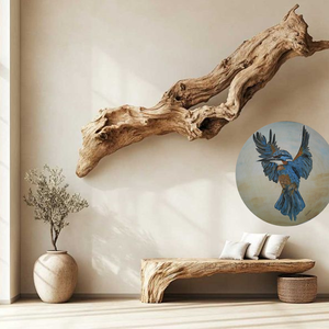 Jégmadár - művészet - festmény - akril - Meska.hu