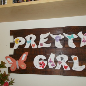 Pretty girl dekoráció -  - Meska.hu