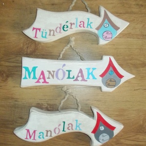 Tündérlak manólak nyíl - otthon & életmód - dekoráció - kép & falikép - táblakép - Meska.hu