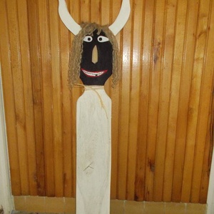 Busó télűző, tavaszváró, hagyományőrző dekoráció Vízkereszt - Meska.hu