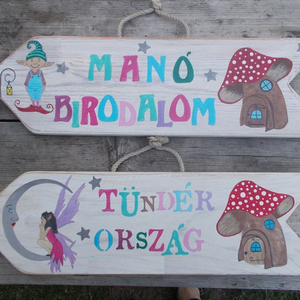 Manó birodalom nyíl - otthon & életmód - dekoráció - fali és függő dekoráció - betű & név - Meska.hu