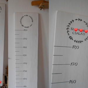 Magasságmérő egyenes egyedi felirattal - otthon & lakás - babaszoba, gyerekszoba - magasságmérő - Meska.hu