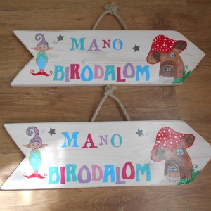 Manó birodalom nyíl - otthon & életmód - dekoráció - fali és függő dekoráció - betű & név - Meska.hu