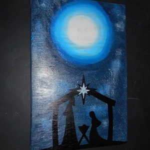 Karácsony este   - otthon & életmód - dekoráció - fali és függő dekoráció - falra akasztható dekor - Meska.hu  Karácsony este   - otthon & életmód - dekoráció - fali és függő dekoráció - falra akasztható dekor - Meska.hu