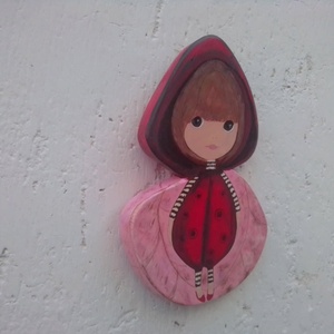 Katica kislány - otthon & életmód - dekoráció - dísztárgy - Meska.hu