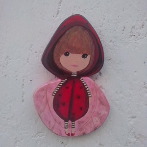 Katica kislány - otthon & életmód - dekoráció - dísztárgy - Meska.hu