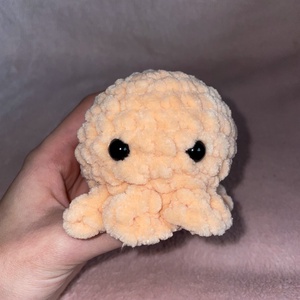 Horgolt Polip - játék & sport - plüssállat & játékfigura - polip - Meska.hu