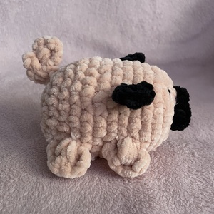 Horgolt Mopsz Kutya - játék & sport - plüssállat & játékfigura - kutya - Meska.hu