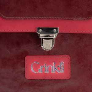 Grinkli VILARI Bordó lakk válltáska - táska & tok - kézitáska & válltáska - kézitáska - Meska.hu
