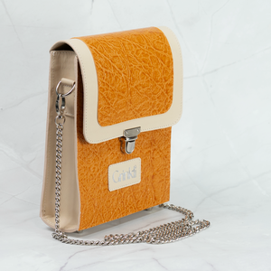 Grinkli VILARI mustár válltáska - táska & tok - kézitáska & válltáska - alkalmi táska - Meska.hu