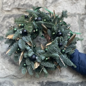 Elegáns, Karácsonyi kopogtató - Meska.hu