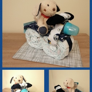 Motoros pelenkatorta  - játék & sport - Meska.hu