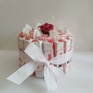 Mini Raffaello és Kinder csoki édesség torta , Élelmiszer, Édesség, Mindenmás, Meska