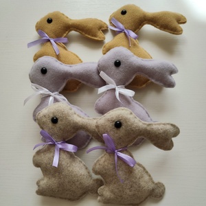 Filc nyuszik (6 darab), , Varrás, MESKA