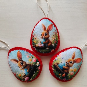 Húsvéti tojás  - ünnepi díszek, dekorációk - húsvéti díszek és dekorációk - húsvéti tojás, hímestojás - Meska.hu